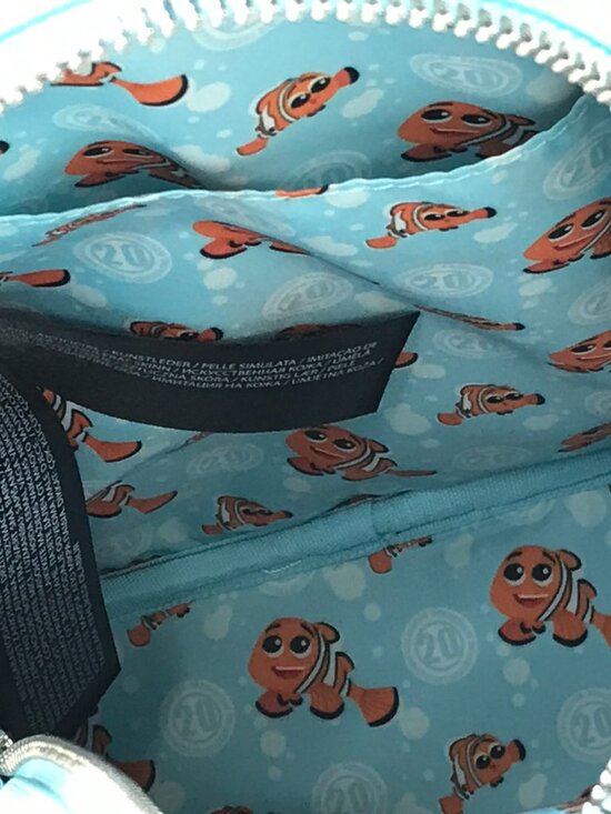 NWOT Loungefly Disney Pixar Finding Nemo 20th Anniversary Bubble Mini Backpack main image 12